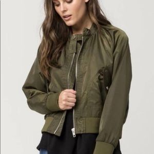 Free People Midnight Bomber Jacket